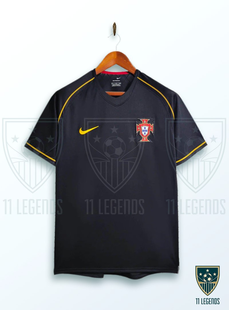 CAMISETA PORTUGAL 2006 - 2ª equipación (NEGRO) 