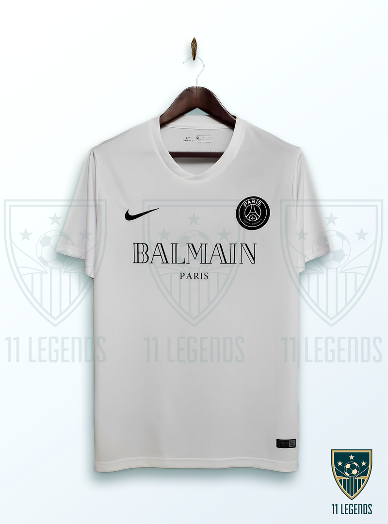 PSG x BALMAIN SHIRT - WHITE