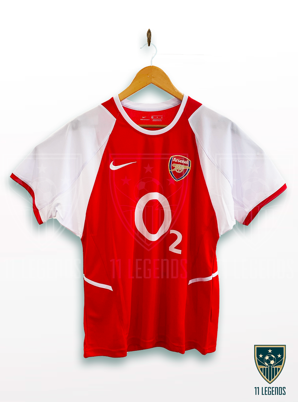 ARSENAL 2002 2004 SHIRT - HOME