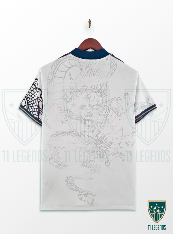 REAL MADRID SHIRT - WHITE DRAGONS