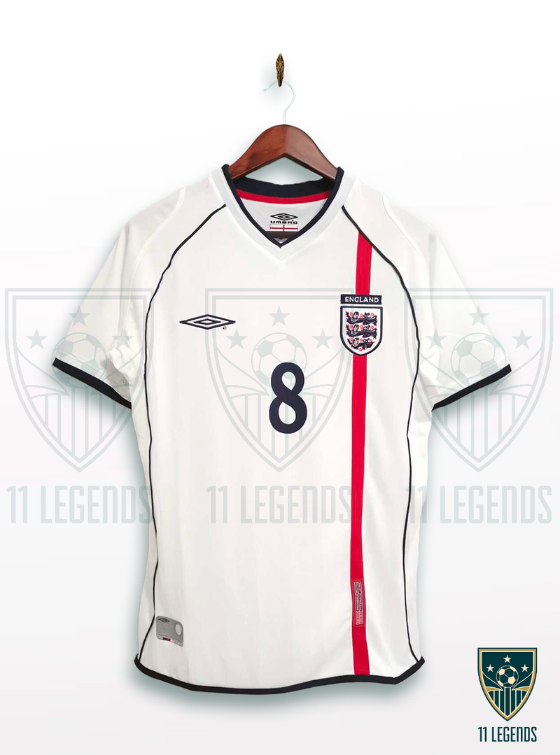 CAMISETA INGLATERRA 2002 - INICIO 